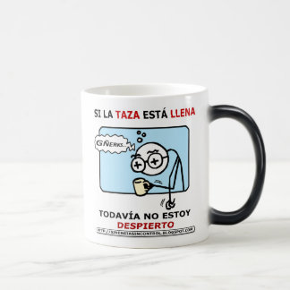 Caneca Mágica Si la taza está lena...