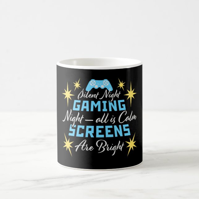Caneca Mágica Silent Night Gaming Night All Calm Screens Bright (Centro)