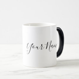 Caneca Mágica "Símbolo personalizado Taurus Zodiac Nome e caract