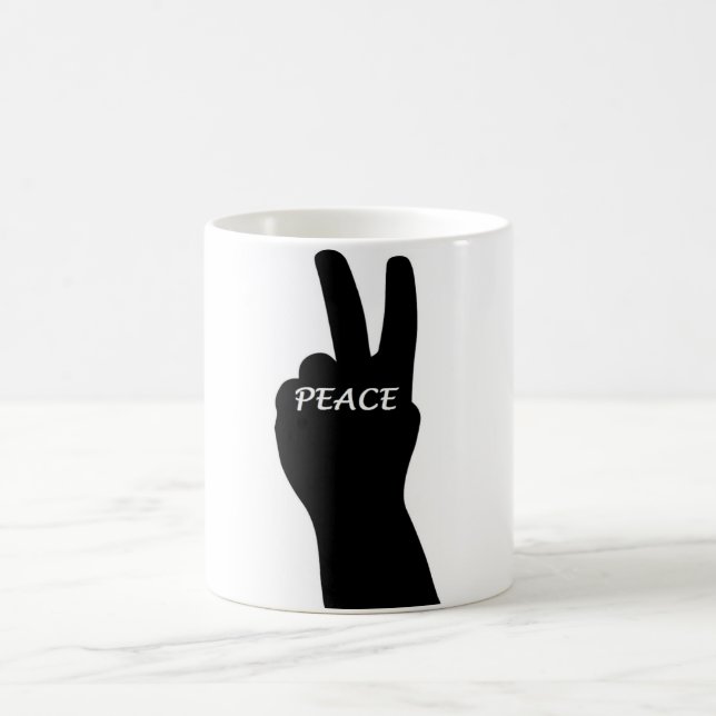 CANECA MÁGICA SINAL DE PAZ (Centro)