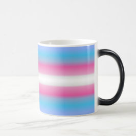Caneca Mágica Sinalizador de Orgulho! É exibido o sinalizador tr