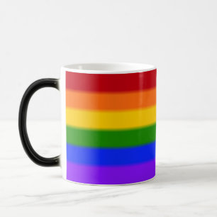 Caneca Mágica Sinalizador de Orgulho gay de queda