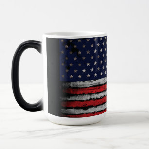 Caneca Mágica Sinalizador Grunge U.S.A