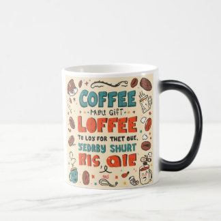 Caneca Mágica "Sip & Smile Mug: Citações hilárias para cada Café