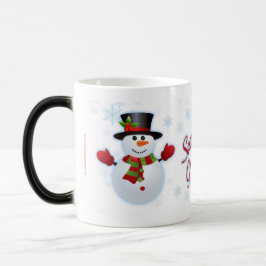 Caneca Mágica Snowman Morphing Mug