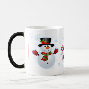 Caneca Mágica Snowman Morphing Mug