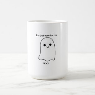 Caneca Mágica Só estou aqui para os boos