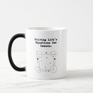 Caneca Mágica Solucionador de Equações da Vida   Sabedoria da Li