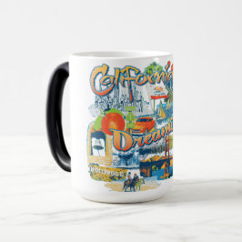 Caneca Mágica Sonho da Califórnia