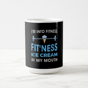 Caneca Mágica Sorvete Foodie Ness Gym Oferece Mulheres