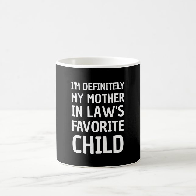 Caneca Mágica sou definitivamente minha mãe no filho favorito da (Centro)