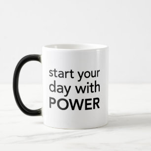 Caneca Mágica start you day with power