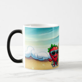 CANECA MÁGICA STRAWBERRIES SURFERS