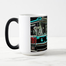 Caneca Mágica Streetcar na ferrovia Grande Mágica Mágica Mug