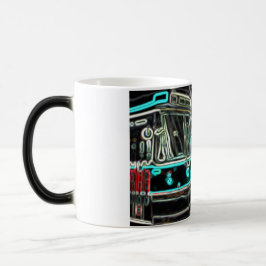 Caneca Mágica Streetcar na ferrovia - Pequena Magic Mug