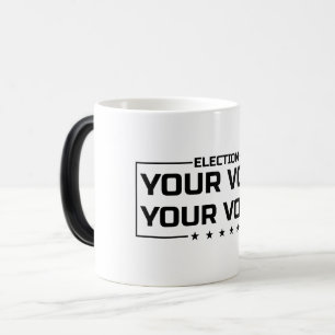 Caneca Mágica Sua fonte preta de Voz