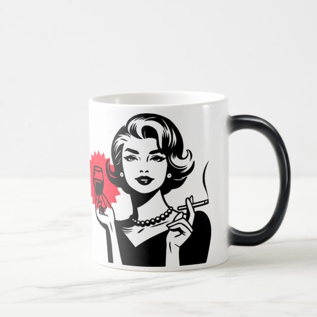 Caneca Mágica Subestime-me que será divertido. (Direita)