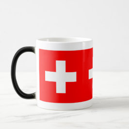 Caneca Mágica Suiça Flag Schweiz Suíça
