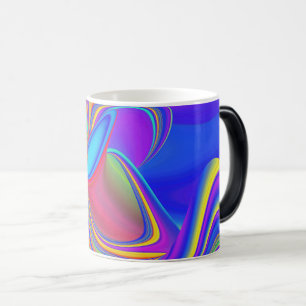 Caneca Mágica Summersense, Abstrato 3D Rainbowart