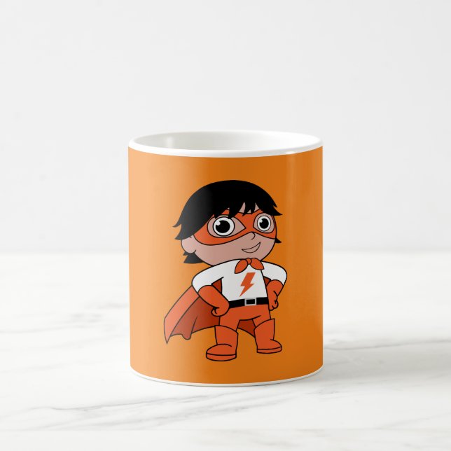 Caneca Mágica Super Boy Herói de Ação (Centro)