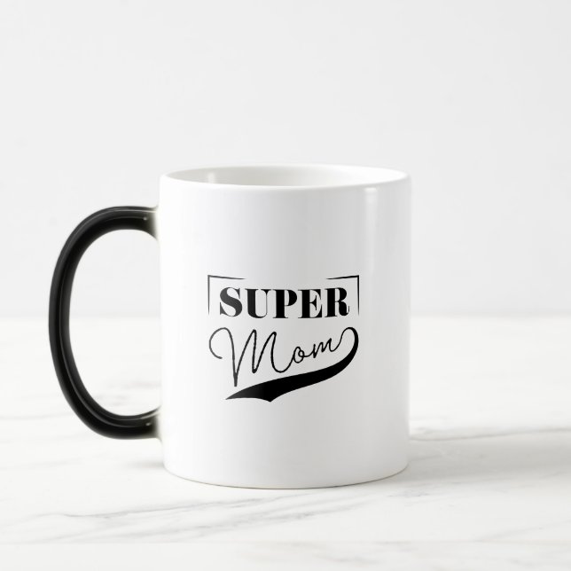 Caneca Mágica Super Mãe (Esquerda)