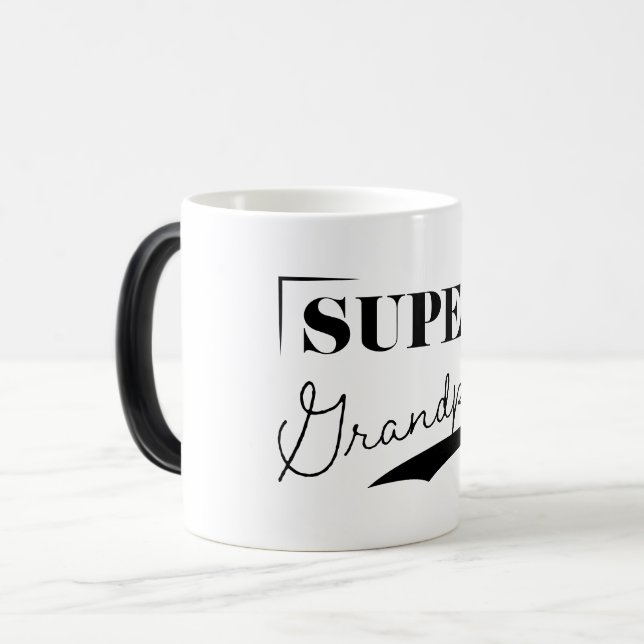 Caneca Mágica Super vovô (Frente Esquerda)