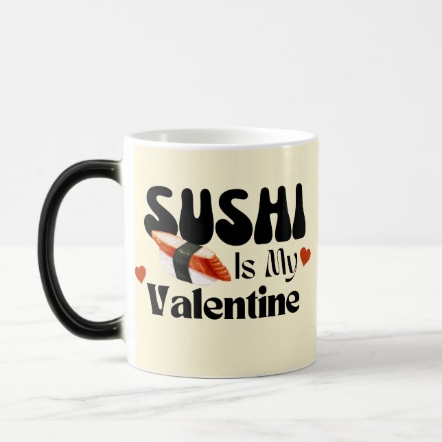 Caneca Mágica Sushi É Meu Namorados (Esquerda)