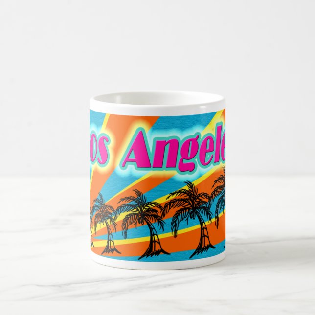 Caneca Mágica Taça de Palm Trees de Los Angeles 5 (Centro)