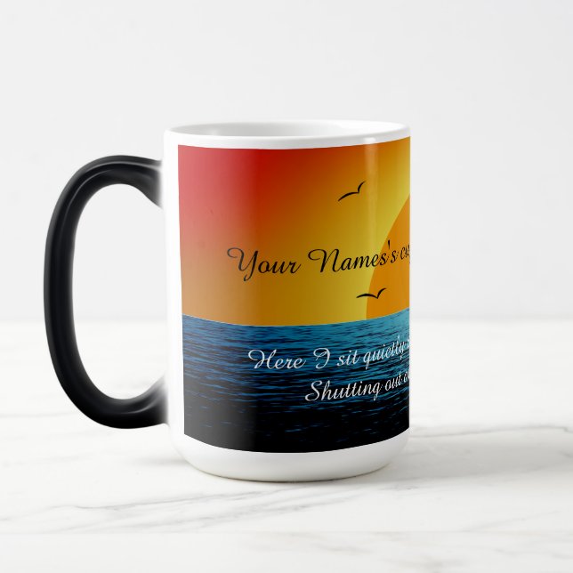 Caneca Mágica Taça de Soul Sunset com Personalização (Esquerda)