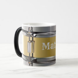 Caneca Mágica Tambor Personalizado Morphing Mug