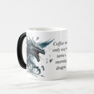 Caneca Mágica "Tame a Morning Dragon" Magic Reveal Mug