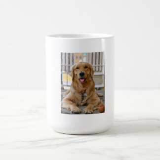Caneca Mágica tasa de golden retrieven