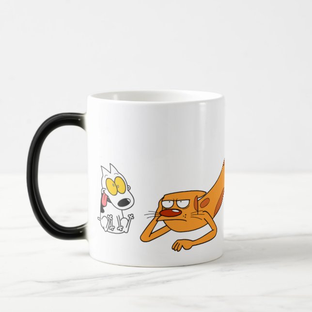 Caneca Mágica Taza Catdog y Rocko (Esquerda)