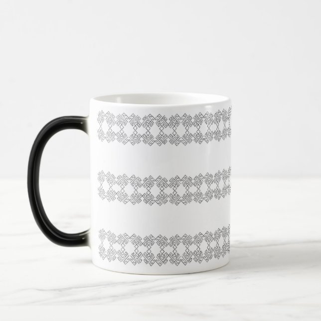 Caneca Mágica Taza con dibujo geométrico (Esquerda)