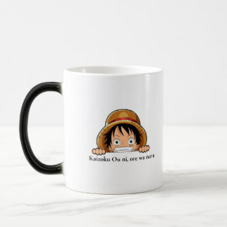 Caneca Mágica taza de anime, luffy, taza personalizada