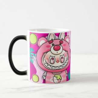 Caneca Mágica taza magica con motivo labubu