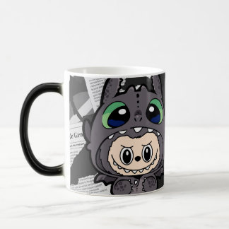 Caneca Mágica taza magica con motivo labubu