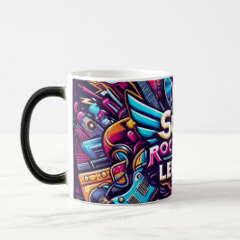 Caneca Mágica Taza Super Star.
