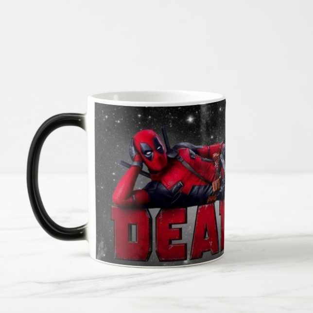 Caneca Mágica Tazza DeadPool (Esquerda)