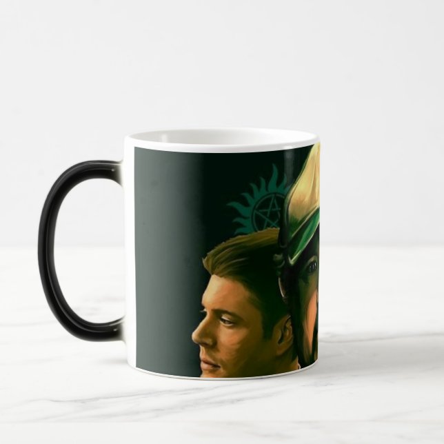 Caneca Mágica Tazza Dean Bobby e Sam (Esquerda)