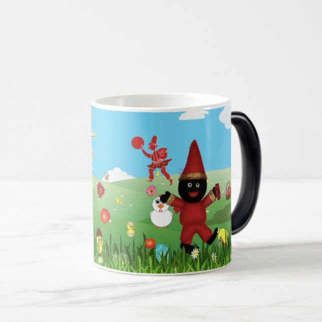 Caneca Mágica Tema de Nowruz Mug (Frente Esquerda)