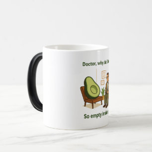 Caneca Mágica Terapia do Abacate Por que Estou Vazio Por Dentro