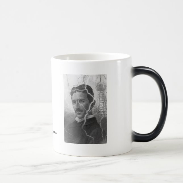 Caneca Mágica Tesla, homem do relâmpago (Direita)
