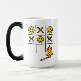 Caneca Mágica Tic Tac Toe Magic Mug