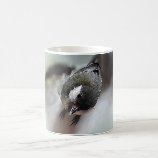 Caneca Mágica Tidi, meu Pássaro, o Parus Major (Centro)