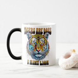 Caneca Mágica Tigres são Chefe | I Leão De Tonalidade