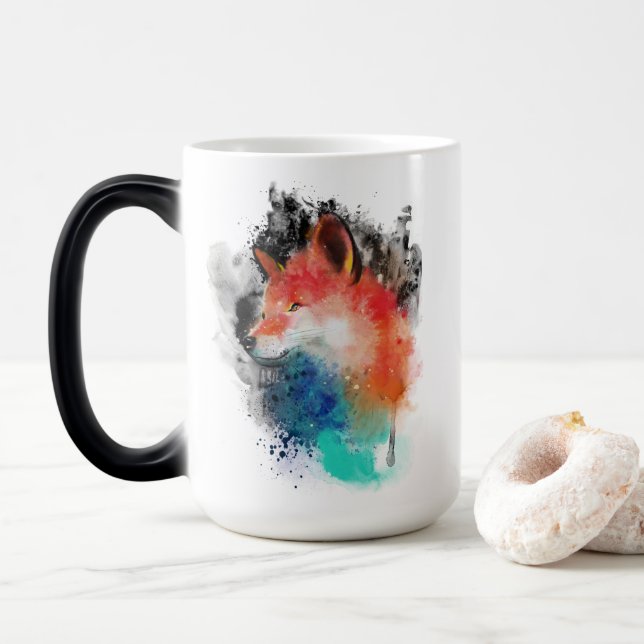 Caneca Mágica Tinta Espelhada (Com Donut)
