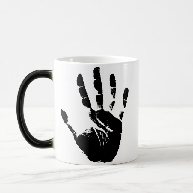 Caneca Mágica Tinta Impressão Magic Mug (Esquerda)