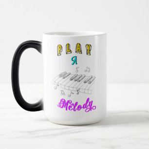 Caneca Mágica Tocar Uma Melodia