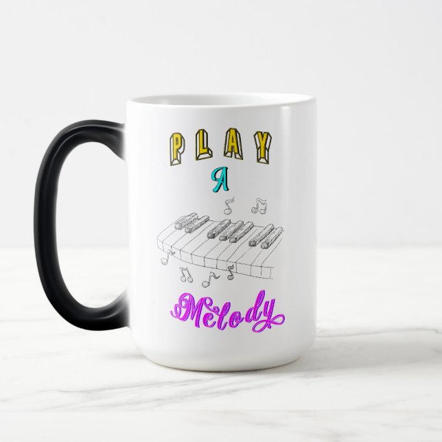 Caneca Mágica Tocar Uma Melodia (Esquerda)